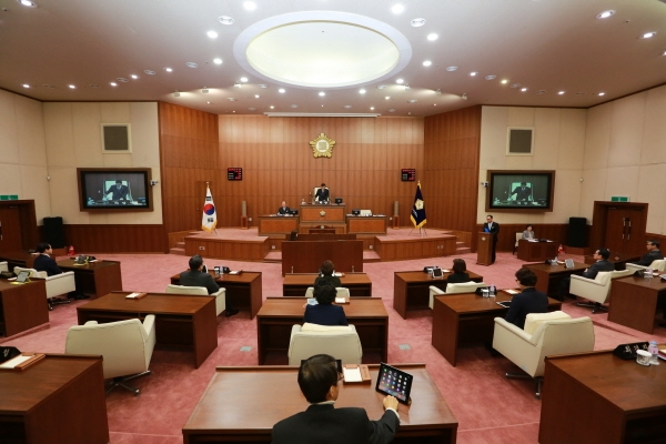 의정부시의회는 제275회 임시회를 폐회했다.