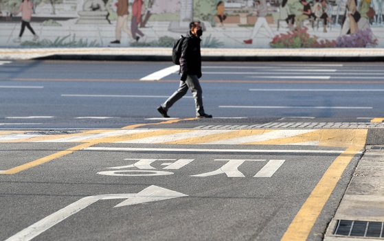 보행자 우선도로 모습(출처_중앙일보)