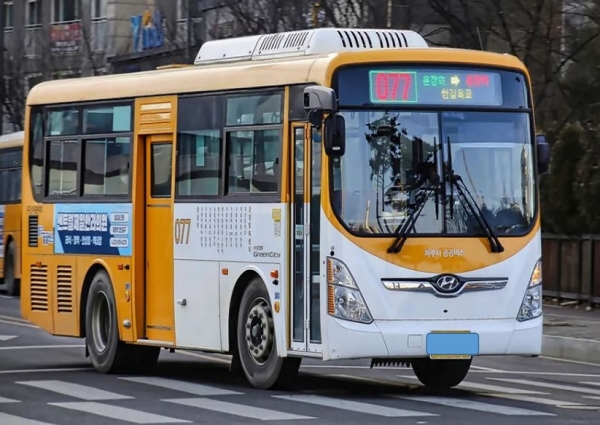 12월1일부터 파주 077번 버스 증차·노선변경 등을 추진하고 있다.