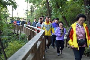 전국 최고의 건강도시 중랑구 '비결은 걷기'