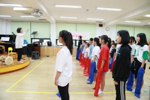 영등포소방서, 영림초합창단 서울119소방동요대회 연습 구슬땀