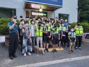 강남구,  민·관 협치 주민자율방범 순찰 진행